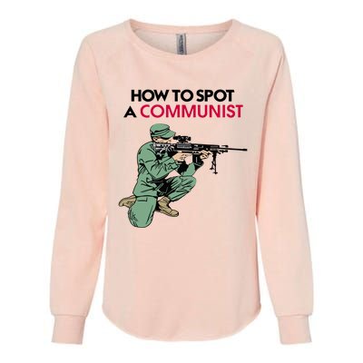 Matt Maddock How To Spot A Communist Womens California Wash Sweatshirt