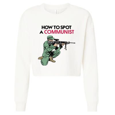 Matt Maddock How To Spot A Communist Cropped Pullover Crew