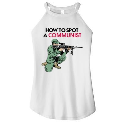 Matt Maddock How To Spot A Communist Women’s Perfect Tri Rocker Tank