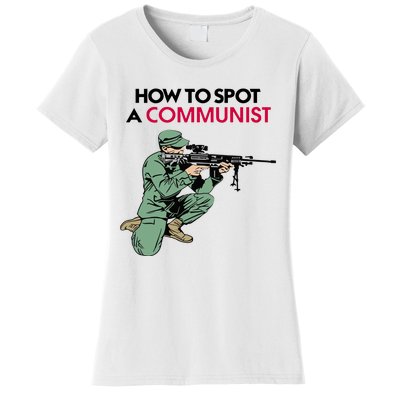 Matt Maddock How To Spot A Communist Women's T-Shirt