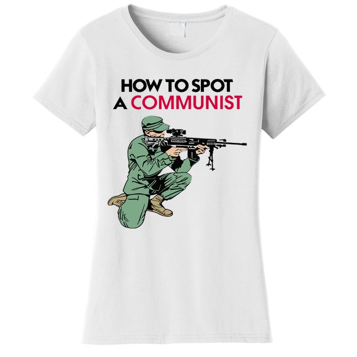 Matt Maddock How To Spot A Communist Women's T-Shirt