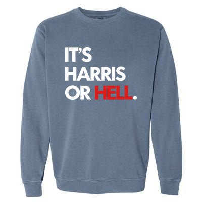 Mads Mitch How Hard Can It Be Do It 2024 Hhcibbdi Logo Garment-Dyed Sweatshirt