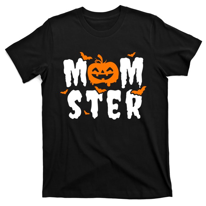 Monster Mom Halloween Pumpkin T-Shirt