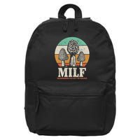 Morel Mushroom Hunting M.I.L.F. Mushrooms ID Like To Forage 16 in Basic Backpack