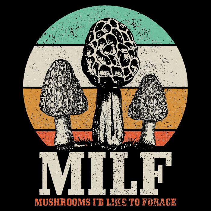 Morel Mushroom Hunting M.I.L.F. Mushrooms ID Like To Forage 16 in Basic Backpack