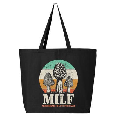 Morel Mushroom Hunting M.I.L.F. Mushrooms ID Like To Forage 25L Jumbo Tote
