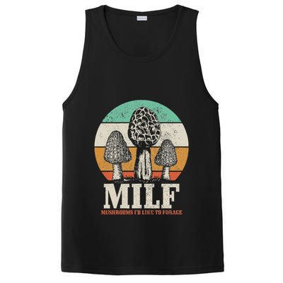 Morel Mushroom Hunting M.I.L.F. Mushrooms ID Like To Forage PosiCharge Competitor Tank