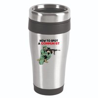 Matt Maddock How To Spot A Communist 16oz Travel Tumbler