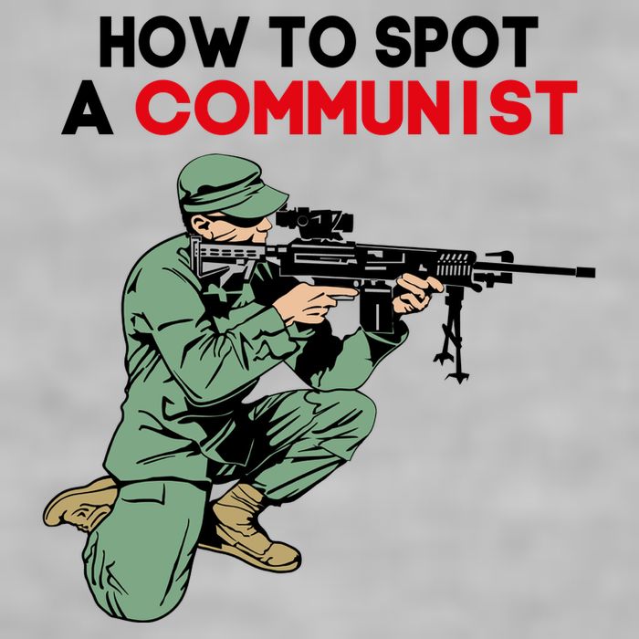 Matt Maddock How To Spot A Communist Ladies PosiCharge Tri-Blend Wicking Tank