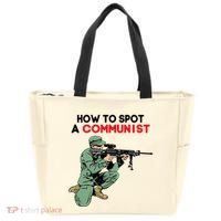 Matt Maddock How To Spot A Communist Zip Tote Bag