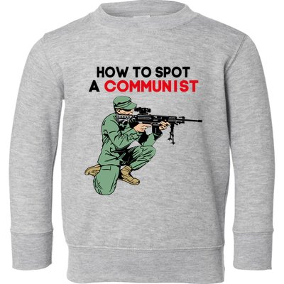 Matt Maddock How To Spot A Communist Toddler Sweatshirt
