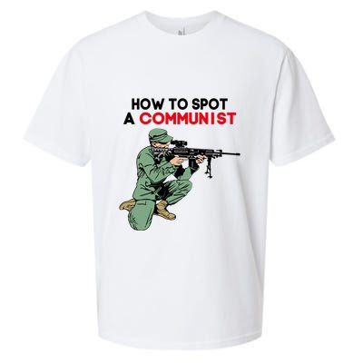 Matt Maddock How To Spot A Communist Sueded Cloud Jersey T-Shirt