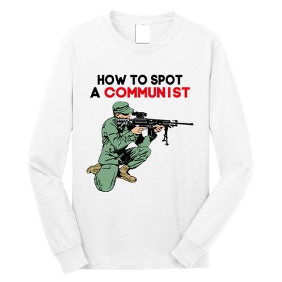 Matt Maddock How To Spot A Communist Long Sleeve Shirt