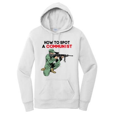 Matt Maddock How To Spot A Communist Women's Pullover Hoodie