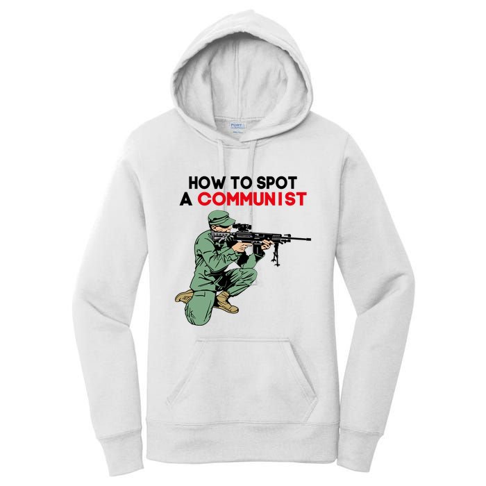 Matt Maddock How To Spot A Communist Women's Pullover Hoodie