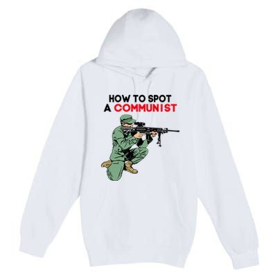 Matt Maddock How To Spot A Communist Premium Pullover Hoodie