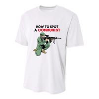 Matt Maddock How To Spot A Communist Youth Performance Sprint T-Shirt