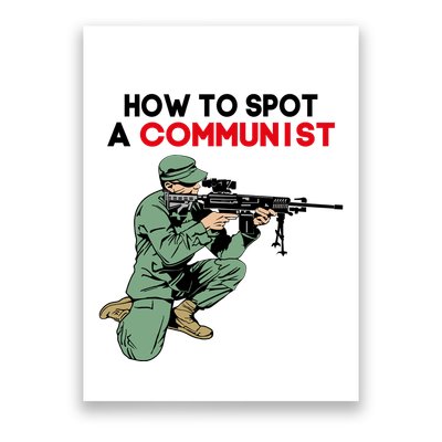 Matt Maddock How To Spot A Communist Poster