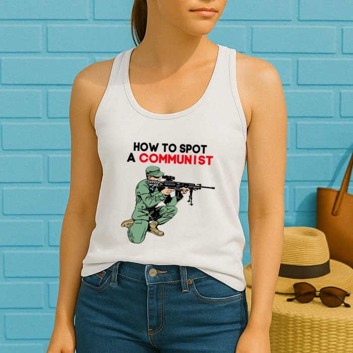 Matt Maddock How To Spot A Communist Womens Tank Top
