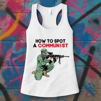 Matt Maddock How To Spot A Communist Womens Tank Top