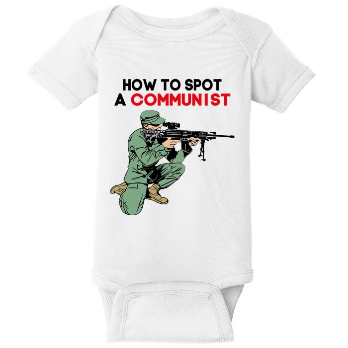 Matt Maddock How To Spot A Communist Baby Bodysuit