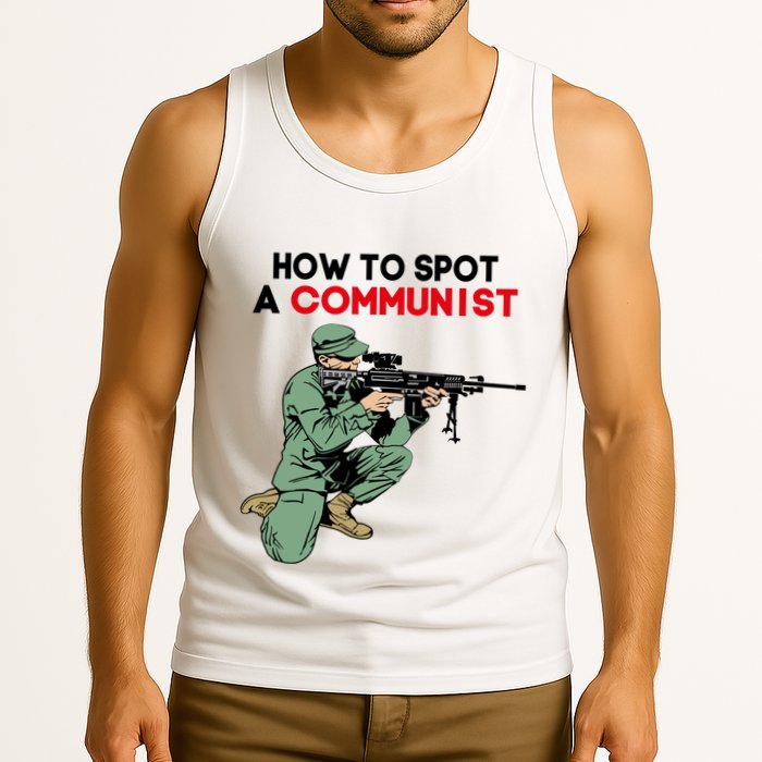 Matt Maddock How To Spot A Communist Tank Top