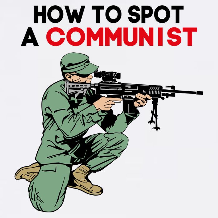 Matt Maddock How To Spot A Communist Tank Top