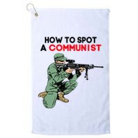 Matt Maddock How To Spot A Communist Golf Towel
