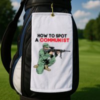 Matt Maddock How To Spot A Communist Golf Towel