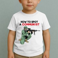 Matt Maddock How To Spot A Communist Toddler T-Shirt