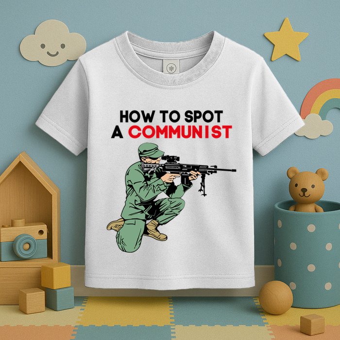 Matt Maddock How To Spot A Communist Toddler T-Shirt