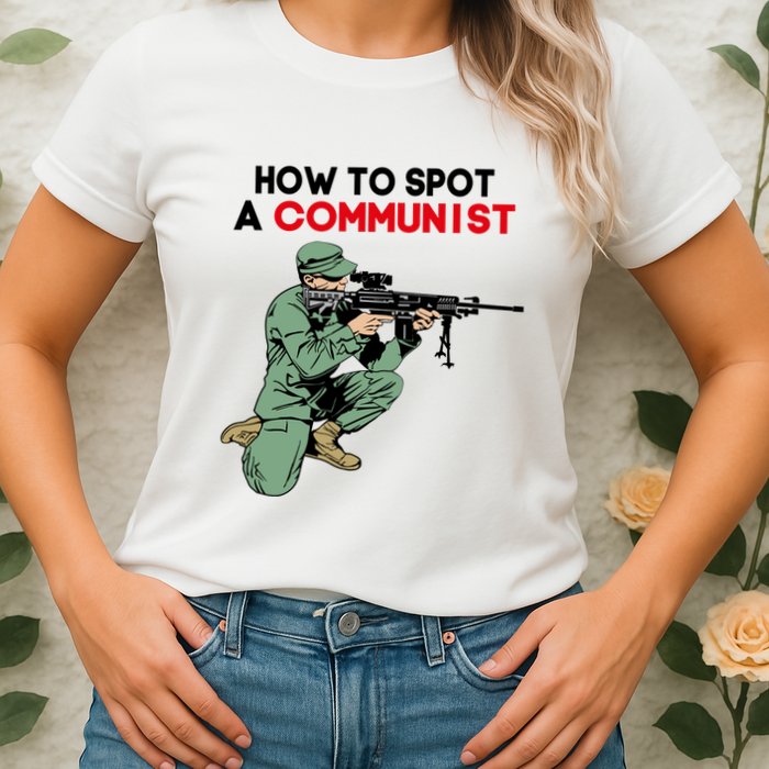 Matt Maddock How To Spot A Communist Womens T-Shirt