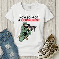 Matt Maddock How To Spot A Communist Womens T-Shirt