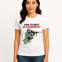 Matt Maddock How To Spot A Communist Womens T-Shirt