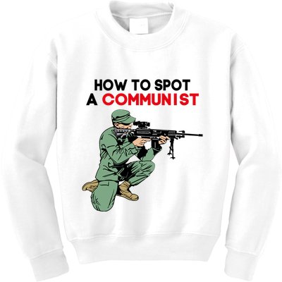 Matt Maddock How To Spot A Communist Kids Sweatshirt