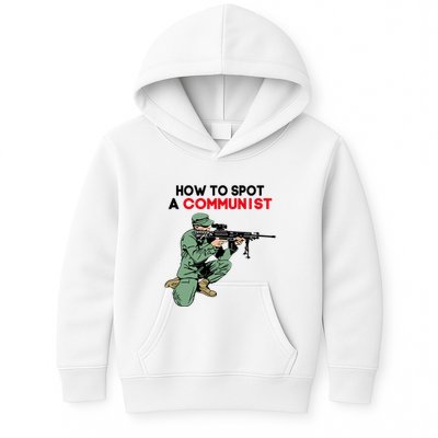 Matt Maddock How To Spot A Communist Kids Hoodie