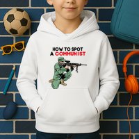 Matt Maddock How To Spot A Communist Kids Hoodie