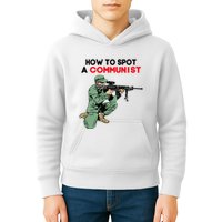 Matt Maddock How To Spot A Communist Kids Hoodie