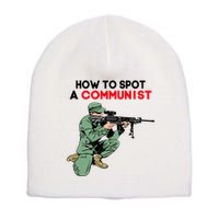 Matt Maddock How To Spot A Communist Short Acrylic Beanie