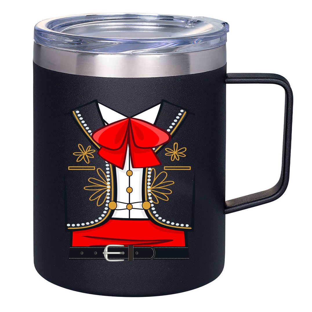 Mexican Mariachi Halloween Costume 12oz Stainless Steel Coffee Mug
