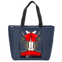 Mexican Mariachi Halloween Costume Zip Tote Bag