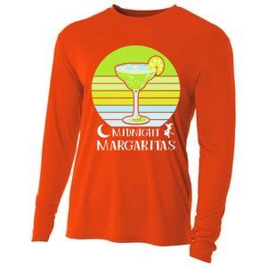 Midnight Margaritas Halloween Costume Gift Cooling Performance Long Sleeve Crew