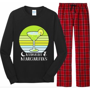 Midnight Margaritas Halloween Costume Gift Long Sleeve Pajama Set