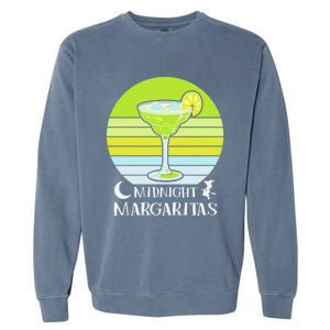 Midnight Margaritas Halloween Costume Gift Garment-Dyed Sweatshirt