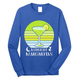 Midnight Margaritas Halloween Costume Gift Long Sleeve Shirt