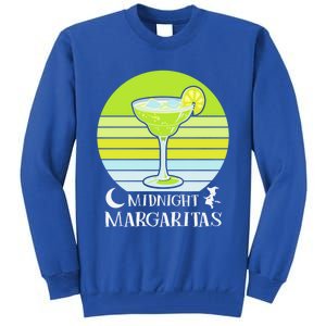 Midnight Margaritas Halloween Costume Gift Tall Sweatshirt