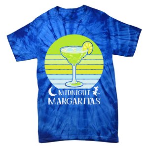 Midnight Margaritas Halloween Costume Gift Tie-Dye T-Shirt