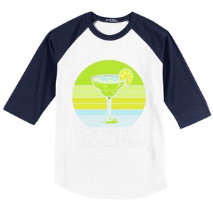 Midnight Margaritas Halloween Costume Gift Baseball Sleeve Shirt