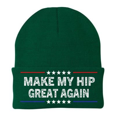 Make My Hip Great Again Funny Surgery Injury Recovery Knit Cap Winter Beanie