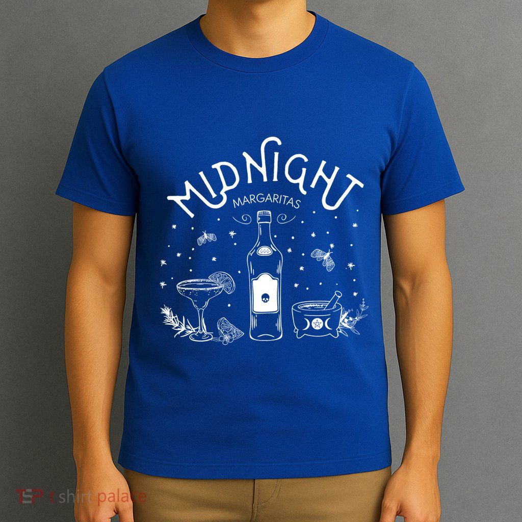 Midnight Margaritas Herbs Magic Costume Halloween Cocktails Cute Gift T-Shirt